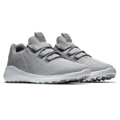 FootJoy Gents Flex Coastal Shoes White - Grey 9 FootJoy Gents Flex Coastal Shoes White - Grey -FootJoy P 56138FOOTJOYSHOESWHITEGREYGENTS 3 L