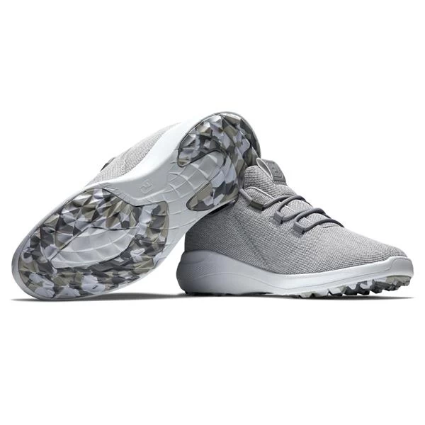 FootJoy Gents Flex Coastal Shoes White - Grey 5 FootJoy Gents Flex Coastal Shoes White - Grey - Image 5