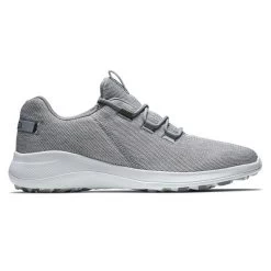 FootJoy Gents Flex Coastal Shoes White - Grey