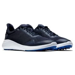 FootJoy Gents FJ Flex Shoes Navy - White -FootJoy P 56140FOOTJOYSHOESNAVYWHITEGENTS 5 L