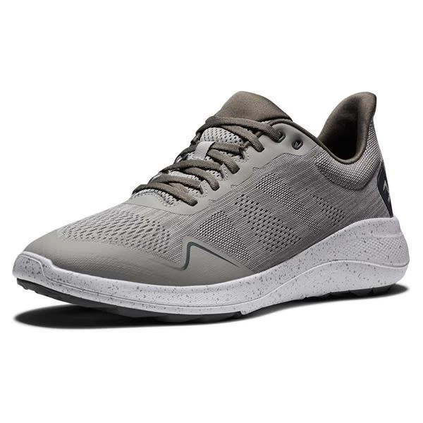 FootJoy Gents FJ Flex Shoes Heather Grey - Charcoal 4 FootJoy Gents FJ Flex Shoes Heather Grey - Charcoal - Image 4