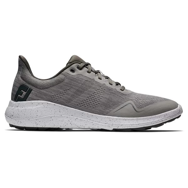 FootJoy Gents FJ Flex Shoes Heather Grey - Charcoal 1 FootJoy Gents FJ Flex Shoes Heather Grey - Charcoal