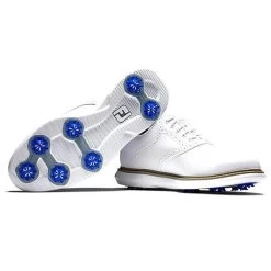 FootJoy Gents FJ Traditions Shoes White -FootJoy P 57903FOOTJOYSHOESWHITEGENTS 4 L