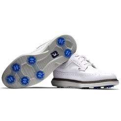 FootJoy Gents Traditions Shield Tip Shoes White -FootJoy P 57910FJGENTSTRADITIONSSHIELDTIPSHOESWHITE 4 L