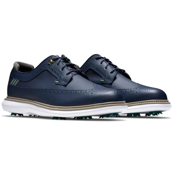 FootJoy Gents Traditions Shield Tip Shoes Navy 4 FootJoy Gents Traditions Shield Tip Shoes Navy - Image 4