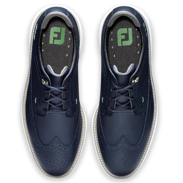 FootJoy Gents Traditions Shield Tip Shoes Navy 6 FootJoy Gents Traditions Shield Tip Shoes Navy - Image 6