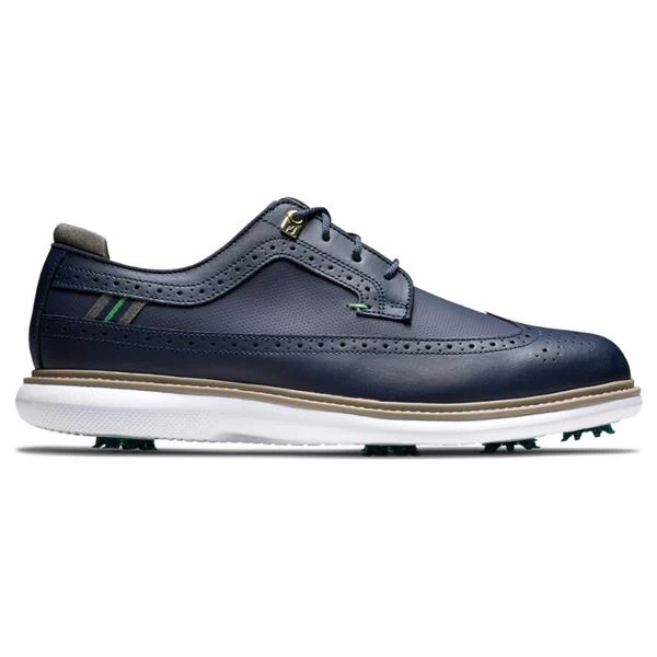 FootJoy Gents Traditions Shield Tip Shoes Navy 1 FootJoy Gents Traditions Shield Tip Shoes Navy