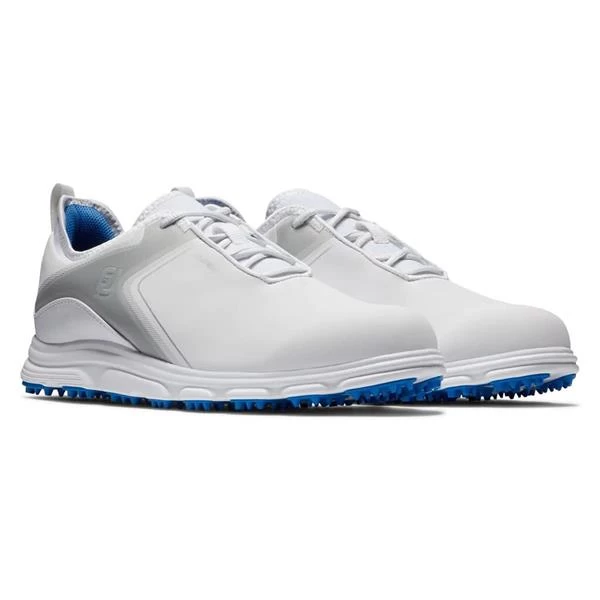 FootJoy Gents Superlites XP Shoe White - Grey - Blue 4 FootJoy Gents Superlites XP Shoe White - Grey - Blue - Image 4
