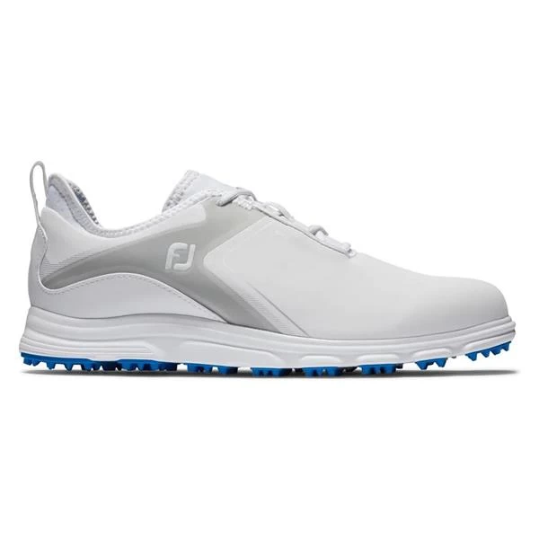 FootJoy Gents Superlites XP Shoe White - Grey - Blue 1 FootJoy Gents Superlites XP Shoe White - Grey - Blue