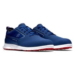 FootJoy Gents Superlites XP Shoes Navy Red 11 FootJoy Gents Superlites XP Shoes Navy Red -FootJoy P 58090FOOTJOYSHOESNAVYREDGENTS 5 L