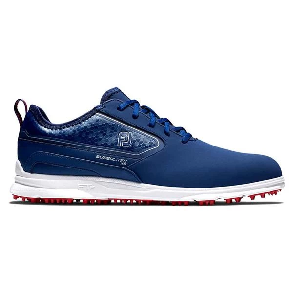 FootJoy Gents Superlites XP Shoes Navy Red 1 FootJoy Gents Superlites XP Shoes Navy Red