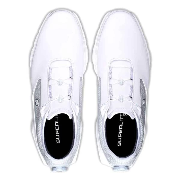 FootJoy Gents Superlites XP BOA Shoes White Silver 4 FootJoy Gents Superlites XP BOA Shoes White Silver - Image 4