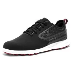 FootJoy Gents Superlites XP Shoes Black White Red 10 FootJoy Gents Superlites XP Shoes Black White Red -FootJoy P 58094FOOTJOYSHOESBLACKWHITEREDGENTS 4 L
