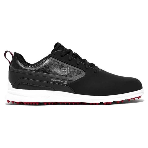 FootJoy Gents Superlites XP Shoes Black White Red 1 FootJoy Gents Superlites XP Shoes Black White Red