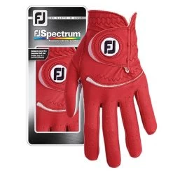 FootJoy Ladies Spectrum Glove Red -FootJoy P 65744FOOTJOYGLOVEREDLADIES 2 L