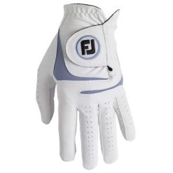 FootJoy Weathersof Gents Glove Left Hand White - Blue