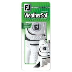 FootJoy Ladies WeatherSof Left Hand Golf Glove White -FootJoy P 67860WHITELADIES 2 L