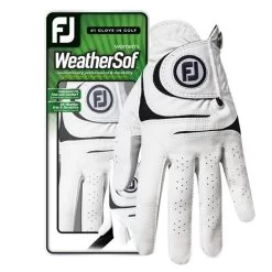 FootJoy Ladies Weathersoft Gloves Left Hand White -FootJoy P 67947FJGLOVESWHITELADIES 2 L