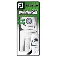 FootJoy Ladies Weathersoft Gloves Left Hand White -FootJoy P 67947FJGLOVESWHITELADIES 3 L