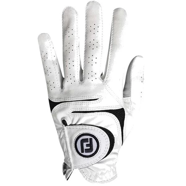 FootJoy Ladies Weathersof 2 Pack Left Hand Gloves White 1 FootJoy Ladies Weathersof 2 Pack Left Hand Gloves White