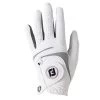 FootJoy Ladies Weathersoft Gloves Left Hand White - Grey