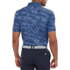 FootJoy Gents Cloud Camo Lisle Polo Shirt Twilight -FootJoy P 80005FOOTJOYSHIRTTWILIGHTGENTS 3 L