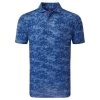 FootJoy Gents Cloud Camo Lisle Polo Shirt Twilight