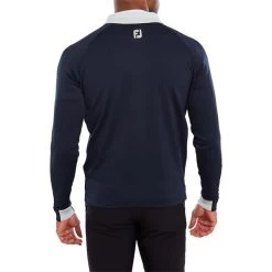 FootJoy Gents Rib Trim Chill Out Navy Almond -FootJoy P 80062FOOTJOYTOPNAVYALMONDGENTS 3 L