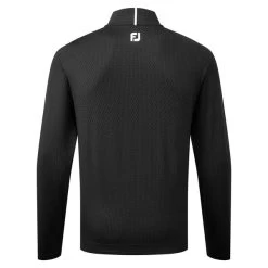FootJoy Gents Tonal Print Knit Chill Out Black -FootJoy P 80068FOOTJOYTOPBLACKGENTS 1 L
