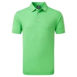 FootJoy Gents Stretch Pique Solid Polo Shirt Green