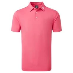 FootJoy Gents Stretch Pique Solid Polo Shirt Watermelon