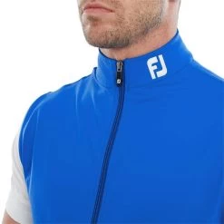 FootJoy Gents Full-Zip Knit Vest Cobalt -FootJoy P 80157FOOTJOYVESTCOBALTGENTS 4 L