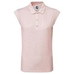 FootJoy Ladies Cap Sleeve Top Blush Pink