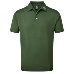 FootJoy Gents Stretch Pique Solid Polo Shirt Olive