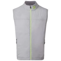 FootJoy Gents Lightweight Thermal Vest Grey - Lime