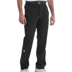 FootJoy Gents HydroTour Waterproof Trousers Black -FootJoy P 87973FJGENTSHYDROTOURWPTROUSERSBLACK 2 L