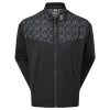 FootJoy Gents HydroLite Waterproof Jacket Black - Marble Print