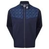 FootJoy Gents HydroLite Waterproof Jacket Navy - Marble Print