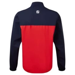 FootJoy Gents HydroLite Waterproof Jacket Navy - Red - White -FootJoy P 87978FJGENTSHYDROLITEJACKETNAVYREDWHITE 1 L