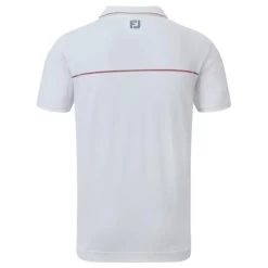 FootJoy Gents Small Details Pique Shirt White -FootJoy P 88361FJGENTSSMALLDETAILSPIQUESHIRTWHITE 1 L