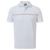 FootJoy Gents Small Details Pique Shirt White