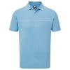 FootJoy Gents Small Details Pique Shirt Blue