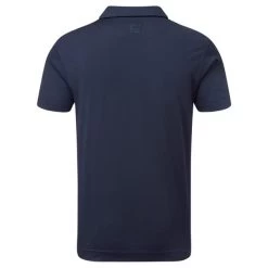 FootJoy Gents Slub Yarn Solid Shirt Navy -FootJoy P 88370FJGENTSSLUBYARNSOLIDSHIRTNAVY 1 L