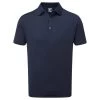 FootJoy Gents Slub Yarn Solid Shirt Navy