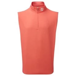 FootJoy Gents Stretch Woven Vest Coral