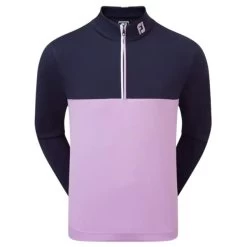 FootJoy Gents Colour Block Chill-Out Navy - Lavender