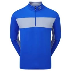 FootJoy Gents Engineered Chest Stripe Chill-Out Royal - Grey