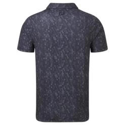 FootJoy Gents Digital Camo Print Lisle Shirt Navy -FootJoy P 88436FJGENTSDIGITALCAMOPRINTLISLESHIRTNAVY 1 L