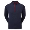 FootJoy Gents Diamond Jacquard Chill-Out Navy - Red