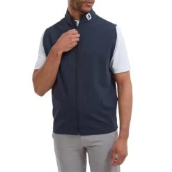 FootJoy Gents Full-Zip Knit Vest Navy -FootJoy P 88456FJGENTSFULLZIPKNITVESTNAVY 2 L